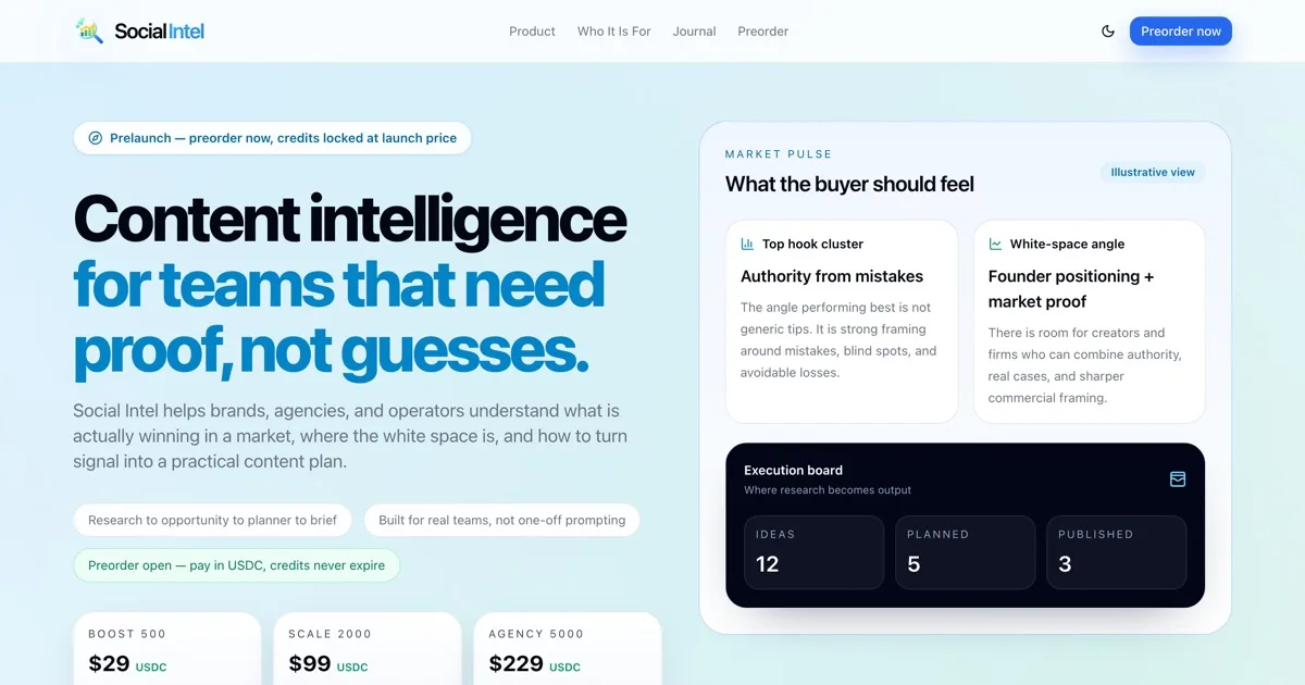 SocialIntel turinio analizės platforma
